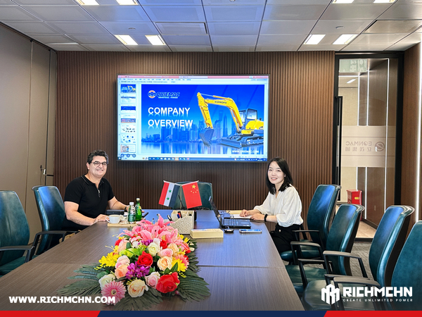 Syria Client Visited RICHMCHN Office
