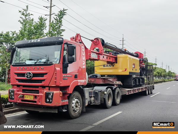 Dominican Republic - 1 Unit SANY SR135 Rotary Drilling Rig