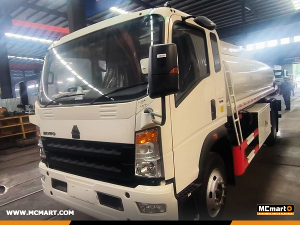 Papua New Guinea - 4 Units SHACMAN SX3255DT385R Dump Trucks & 1 HOWO ZZ1257N4647B1R Sprinkler & 1 ZZ1107G4515C1R Oil Tanker